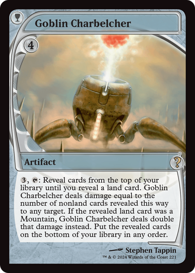 Goblin Charbelcher (Future Sight) [Mystery Booster 2] | Shuffle n Cut Hobbies & Games