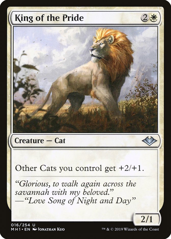 King of the Pride [Modern Horizons] | Shuffle n Cut Hobbies & Games