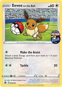 Eevee on the Ball (002/005) [Miscellaneous Cards] | Shuffle n Cut Hobbies & Games