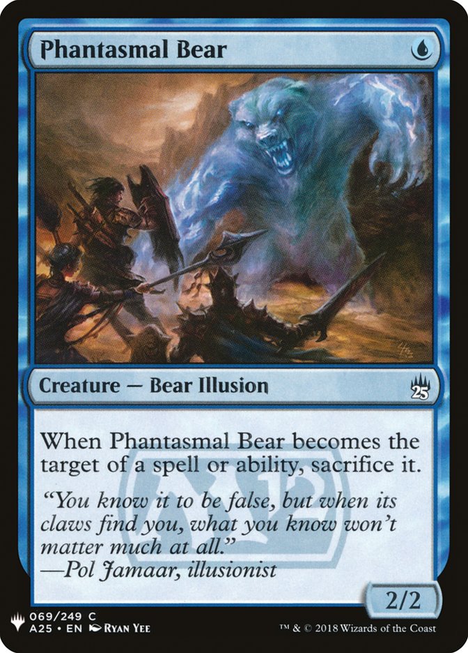 Phantasmal Bear [Mystery Booster] | Shuffle n Cut Hobbies & Games