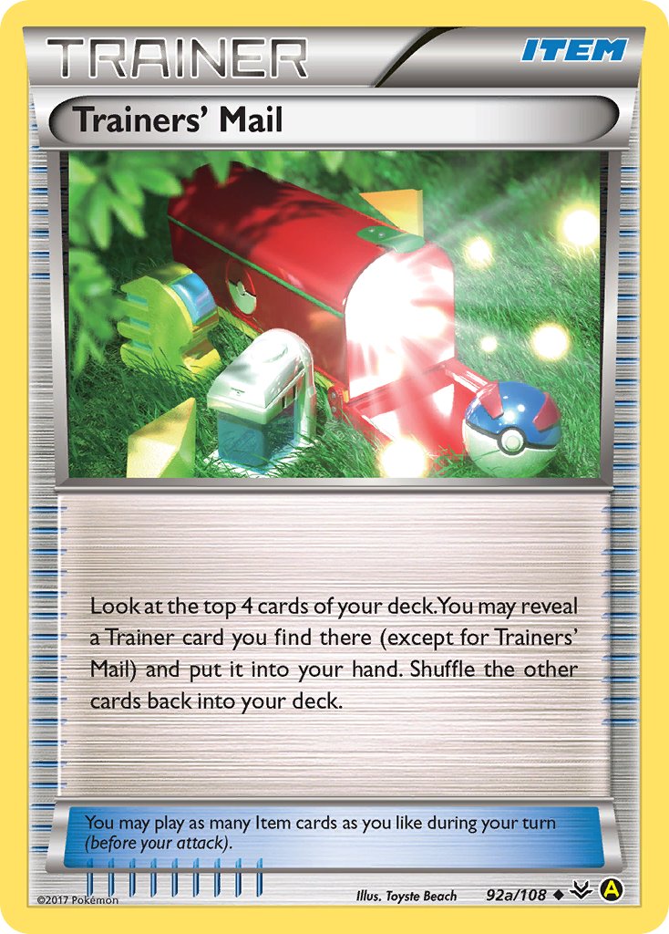 Trainers' Mail (92a/108) [Alternate Art Promos] | Shuffle n Cut Hobbies & Games