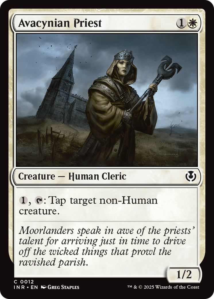 Avacynian Priest [Innistrad Remastered] | Shuffle n Cut Hobbies & Games