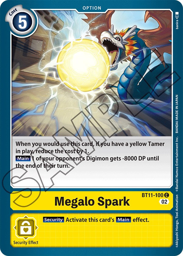 Megalo Spark [BT11-100] [Dimensional Phase] | Shuffle n Cut Hobbies & Games