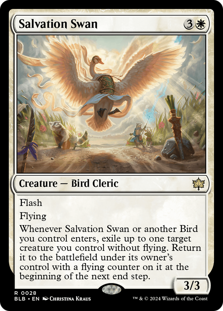 Salvation Swan [Bloomburrow] | Shuffle n Cut Hobbies & Games