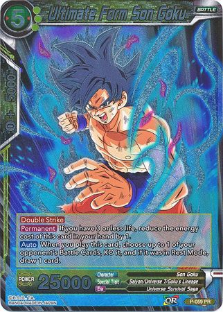 Ultimate Form Son Goku (P-059) [Promotion Cards] | Shuffle n Cut Hobbies & Games