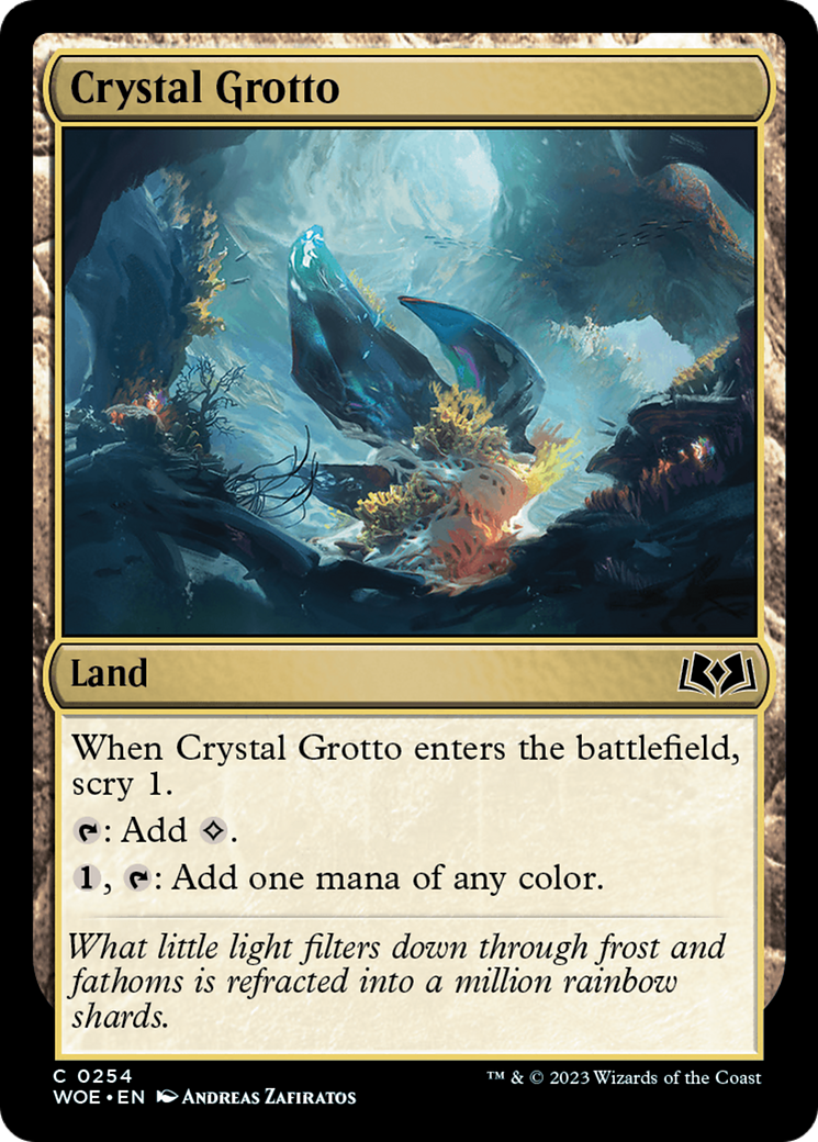 Crystal Grotto [Wilds of Eldraine] | Shuffle n Cut Hobbies & Games