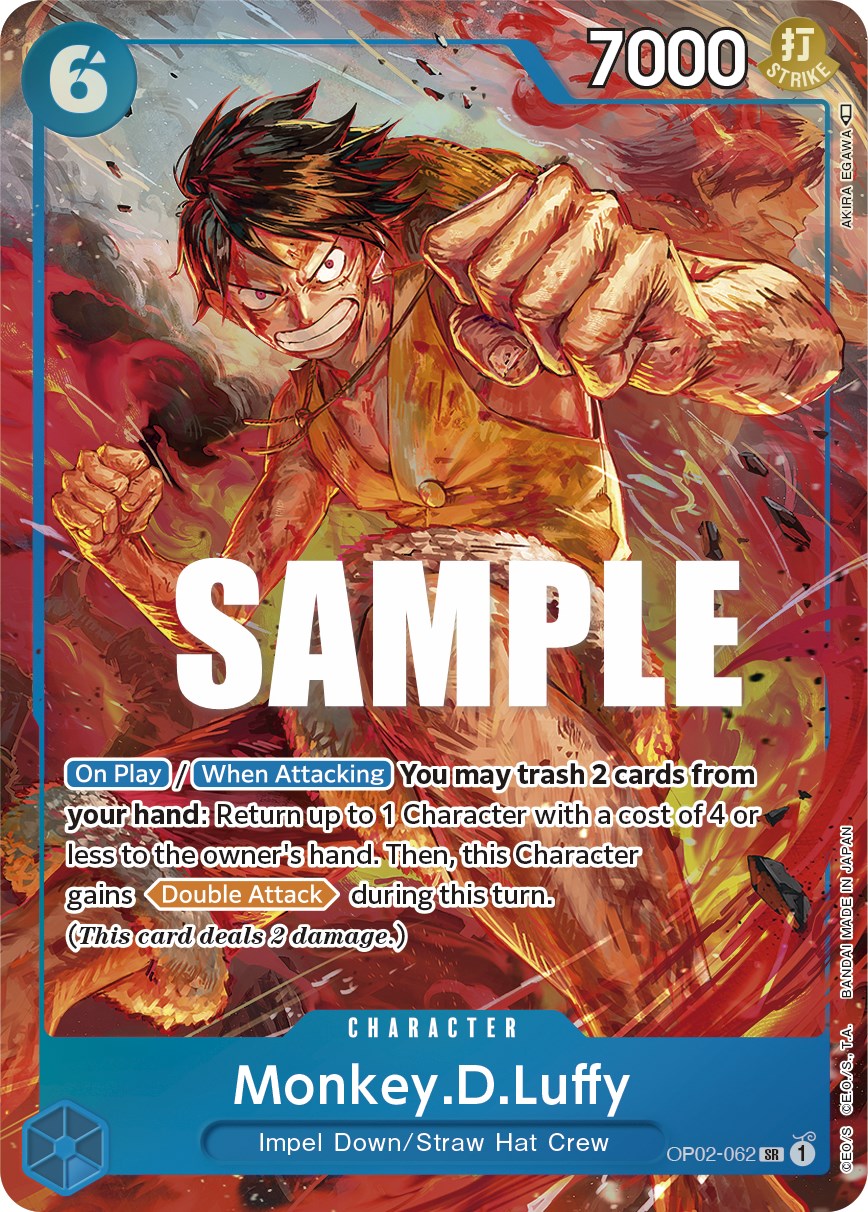 Monkey.D.Luffy (Alternate Art) [Paramount War] | Shuffle n Cut Hobbies & Games