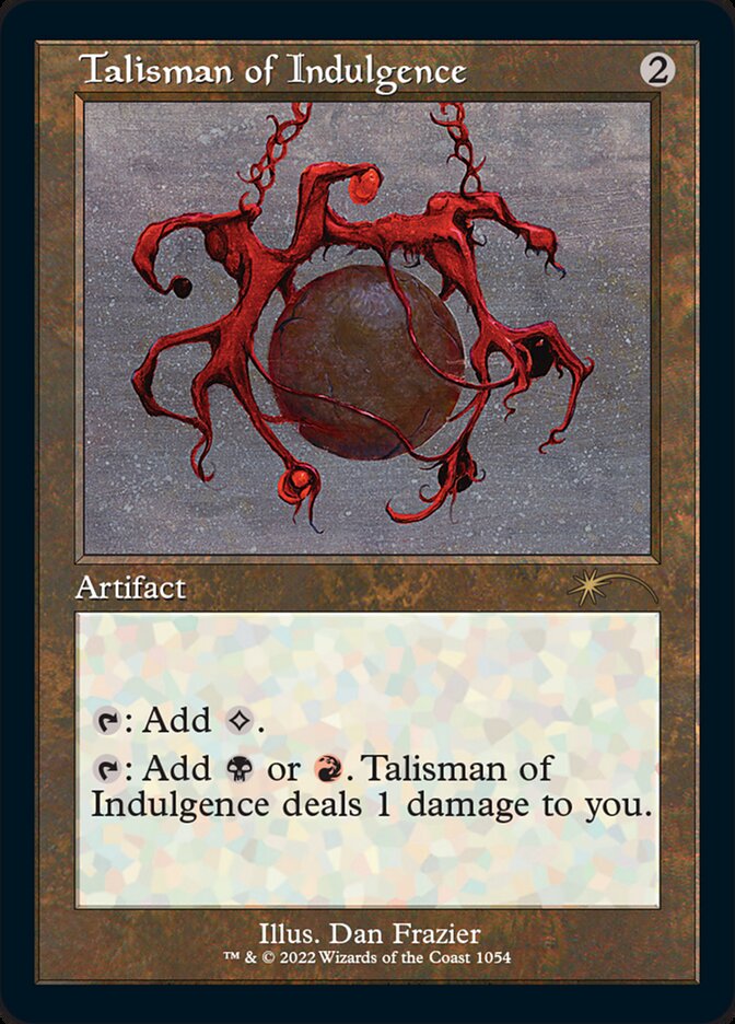 Talisman of Indulgence (Foil Etched) [Secret Lair Drop Series] | Shuffle n Cut Hobbies & Games