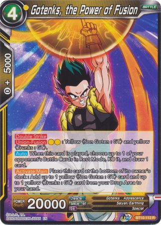 Gotenks, the Power of Fusion (BT10-112) [Rise of the Unison Warrior 2nd Edition] | Shuffle n Cut Hobbies & Games