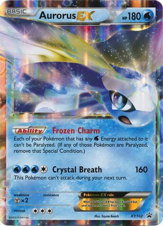 Aurorus EX (XY102) (Jumbo Card) [XY: Black Star Promos] | Shuffle n Cut Hobbies & Games