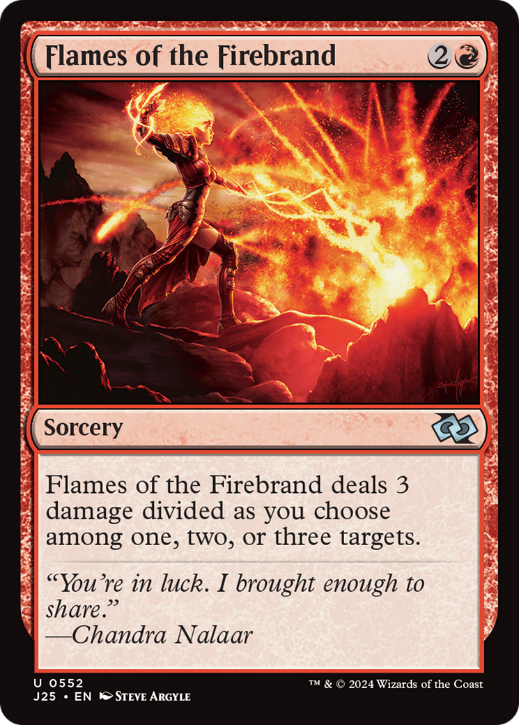 Flames of the Firebrand [Foundations Jumpstart] | Shuffle n Cut Hobbies & Games