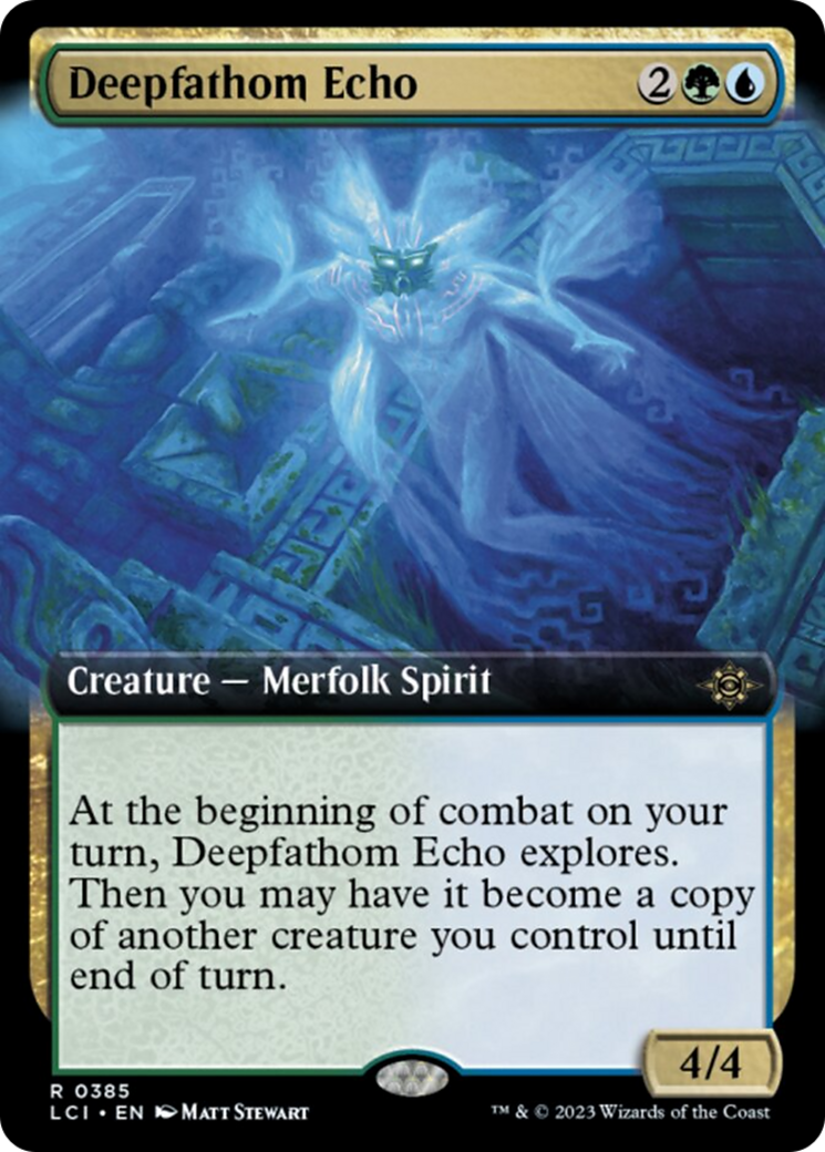 Deepfathom Echo (Extended Art) [The Lost Caverns of Ixalan] | Shuffle n Cut Hobbies & Games