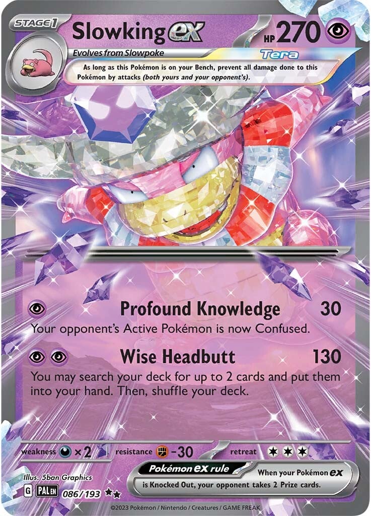 Slowking ex (086/193) [Scarlet & Violet: Paldea Evolved] | Shuffle n Cut Hobbies & Games