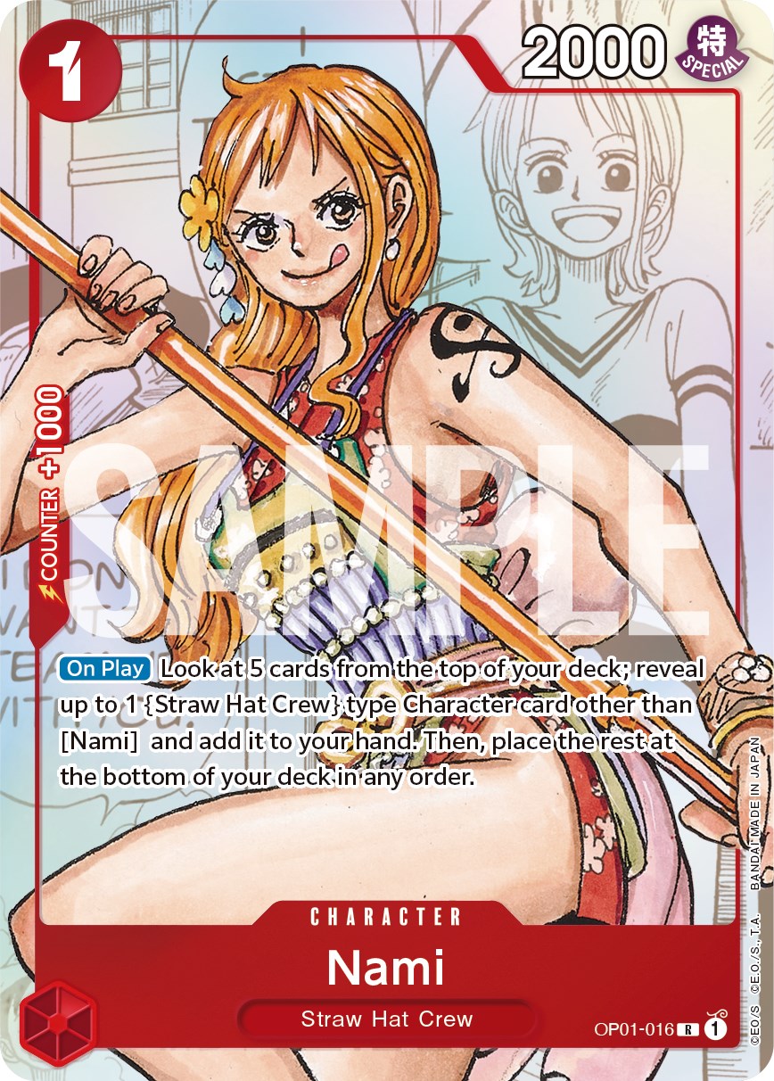 Nami (Alternate Art) [One Piece Promotion Cards] | Shuffle n Cut Hobbies & Games