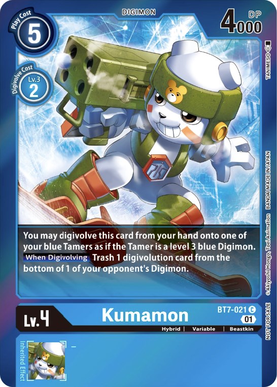 Kumamon [BT7-021] (Event Pack 3) [Next Adventure Promos] | Shuffle n Cut Hobbies & Games