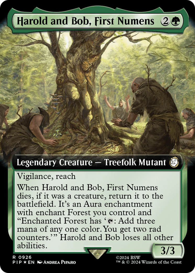 Harold and Bob, First Numens (Extended Art) (Surge Foil) [Fallout] | Shuffle n Cut Hobbies & Games