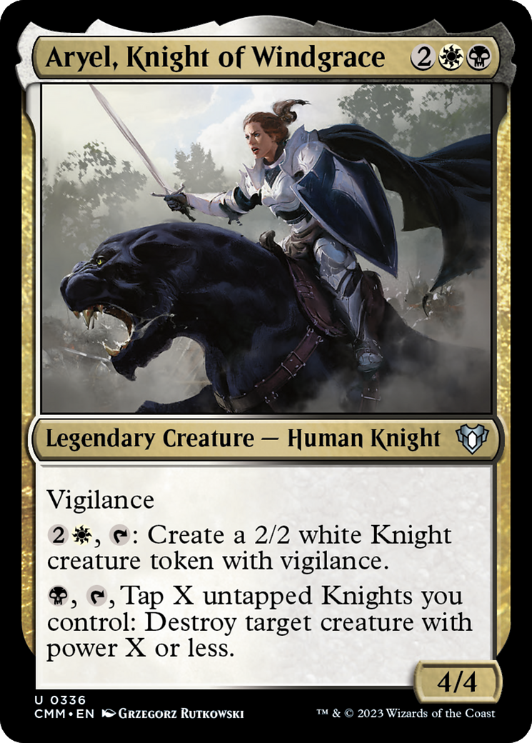 Aryel, Knight of Windgrace [Commander Masters] | Shuffle n Cut Hobbies & Games