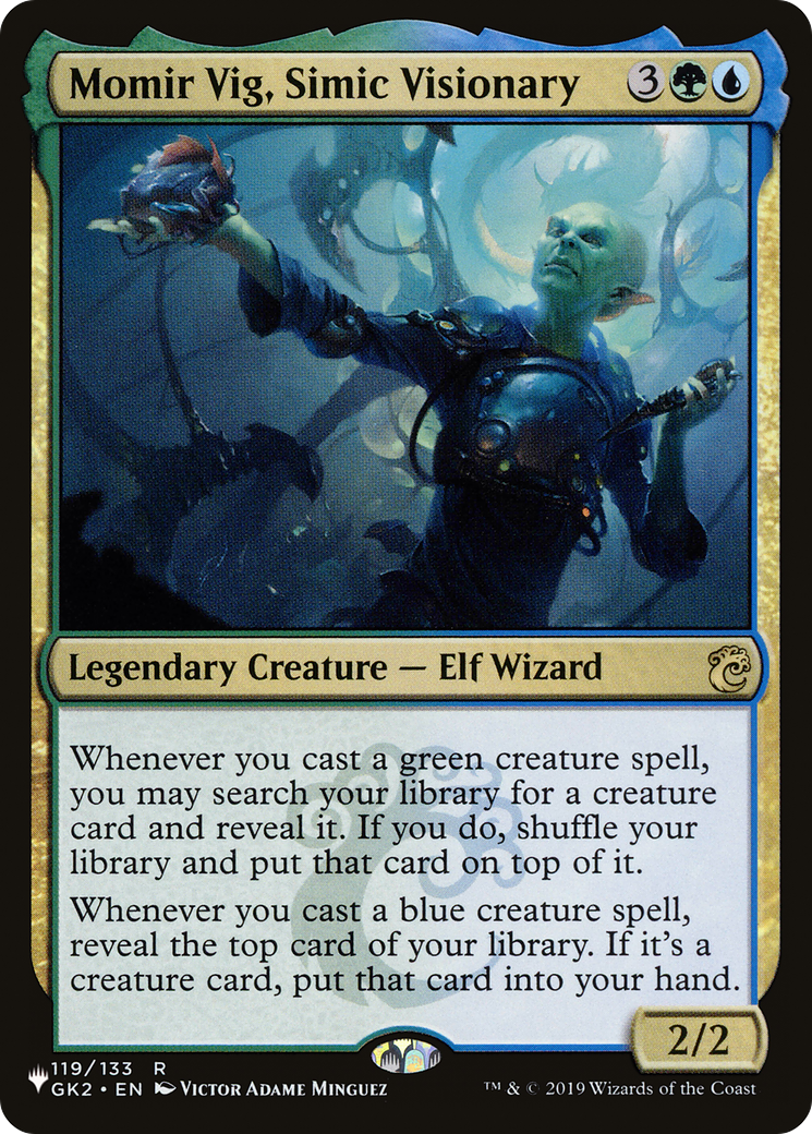 Momir Vig, Simic Visionary [The List] | Shuffle n Cut Hobbies & Games