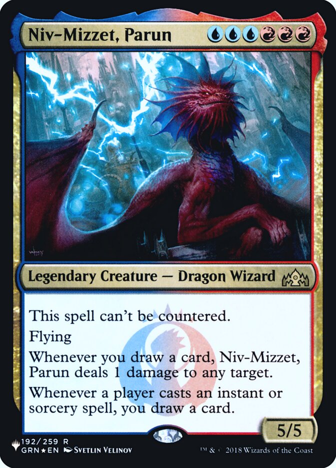 Niv-Mizzet, Parun [Secret Lair: Heads I Win, Tails You Lose] | Shuffle n Cut Hobbies & Games