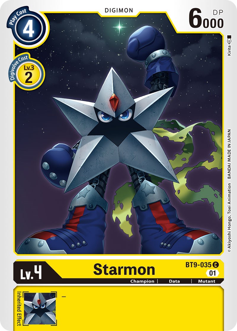 Starmon [BT9-035] [X Record] | Shuffle n Cut Hobbies & Games