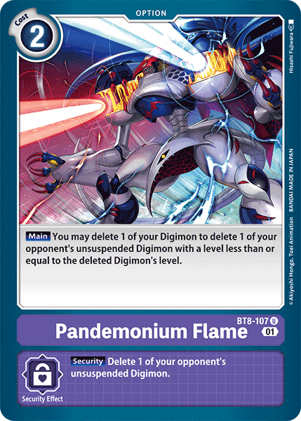 Pandemonium Flame [BT8-107] [New Awakening] | Shuffle n Cut Hobbies & Games