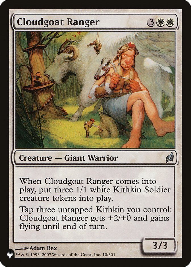 Cloudgoat Ranger [The List] | Shuffle n Cut Hobbies & Games