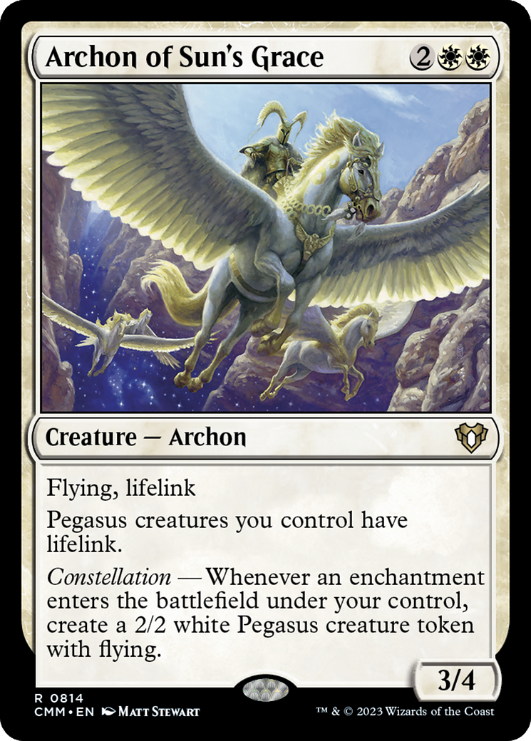 Archon of Sun's Grace [Commander Masters] | Shuffle n Cut Hobbies & Games