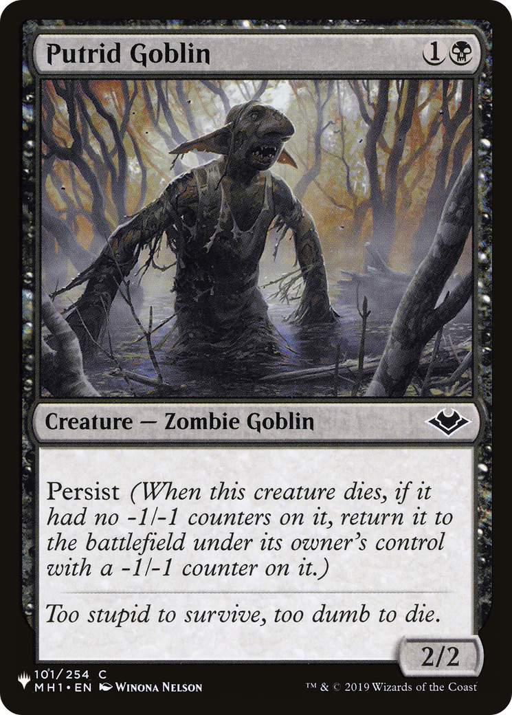 Putrid Goblin [The List] | Shuffle n Cut Hobbies & Games