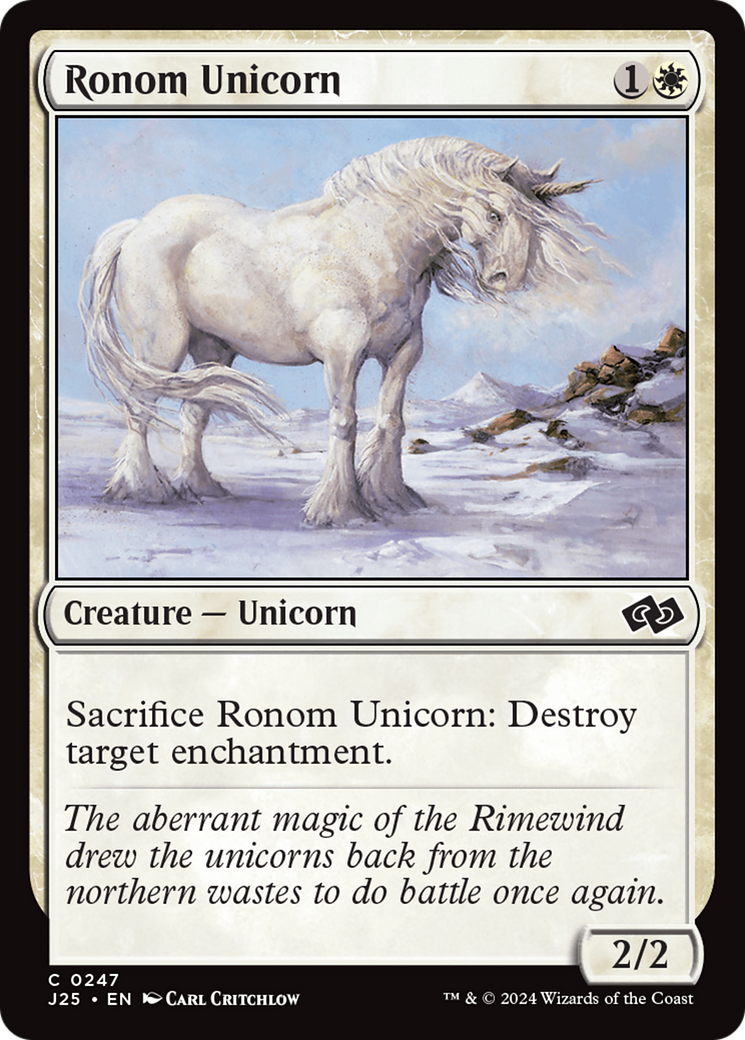 Ronom Unicorn [Foundations Jumpstart] | Shuffle n Cut Hobbies & Games