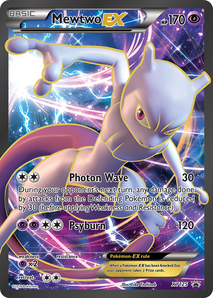 Mewtwo EX (XY125) [XY: Black Star Promos] | Shuffle n Cut Hobbies & Games