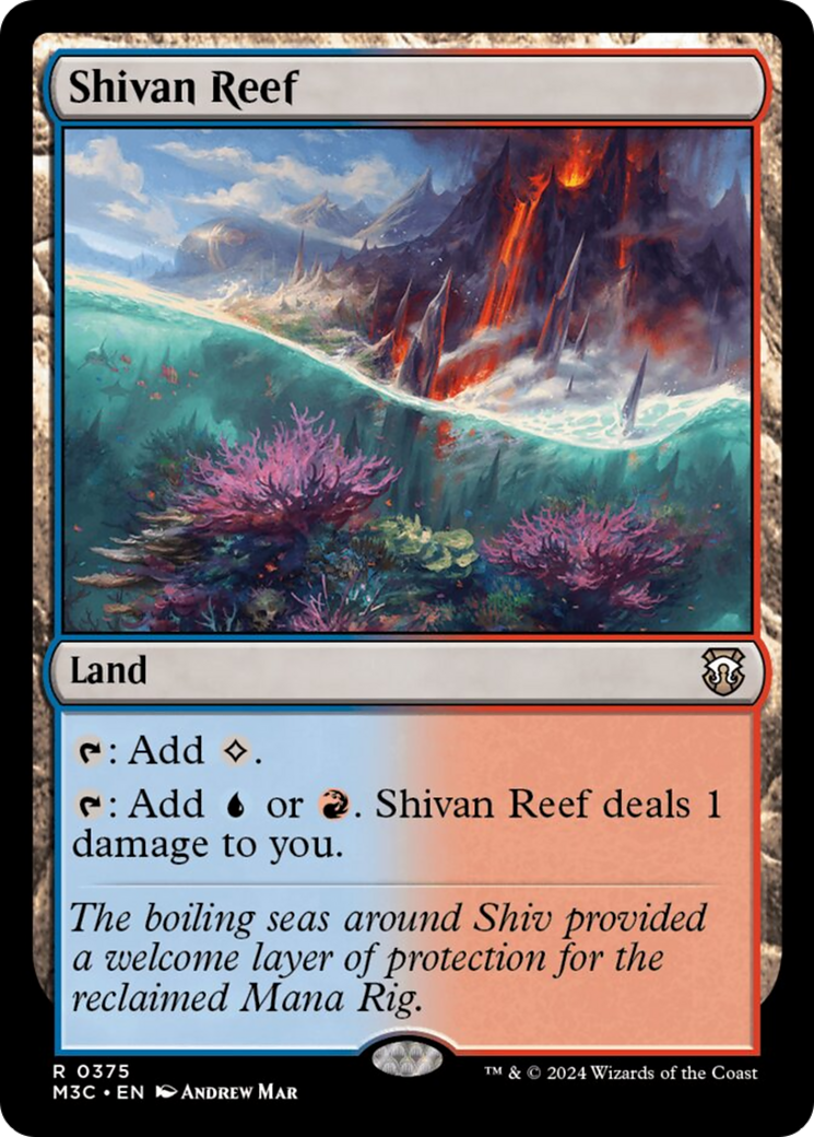 Shivan Reef [Modern Horizons 3 Commander] | Shuffle n Cut Hobbies & Games