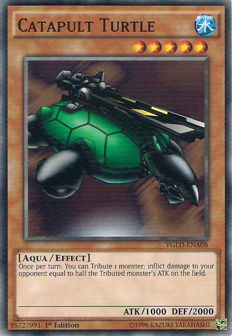 Catapult Turtle [YGLD-ENA08] Common | Shuffle n Cut Hobbies & Games