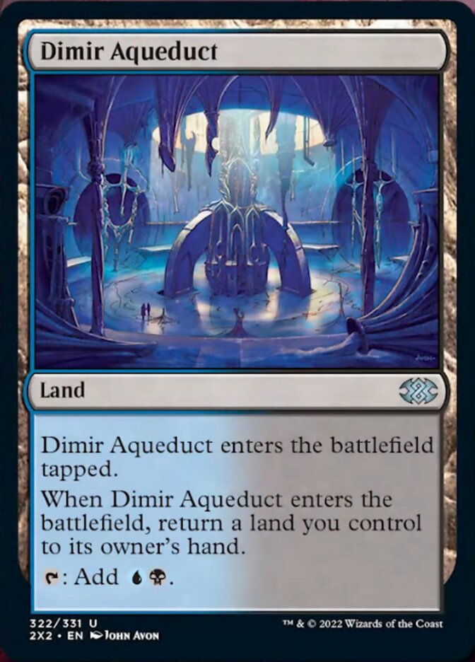 Dimir Aqueduct [Double Masters 2022] | Shuffle n Cut Hobbies & Games