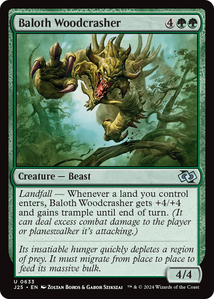 Baloth Woodcrasher [Foundations Jumpstart] | Shuffle n Cut Hobbies & Games