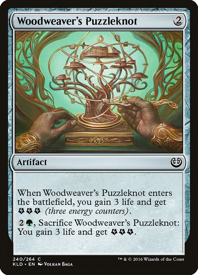 Woodweaver's Puzzleknot [Kaladesh] | Shuffle n Cut Hobbies & Games