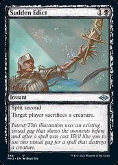 Sudden Edict (Sketch) [Modern Horizons 2] | Shuffle n Cut Hobbies & Games