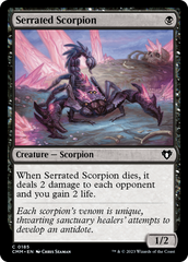 Serrated Scorpion [Commander Masters] | Shuffle n Cut Hobbies & Games