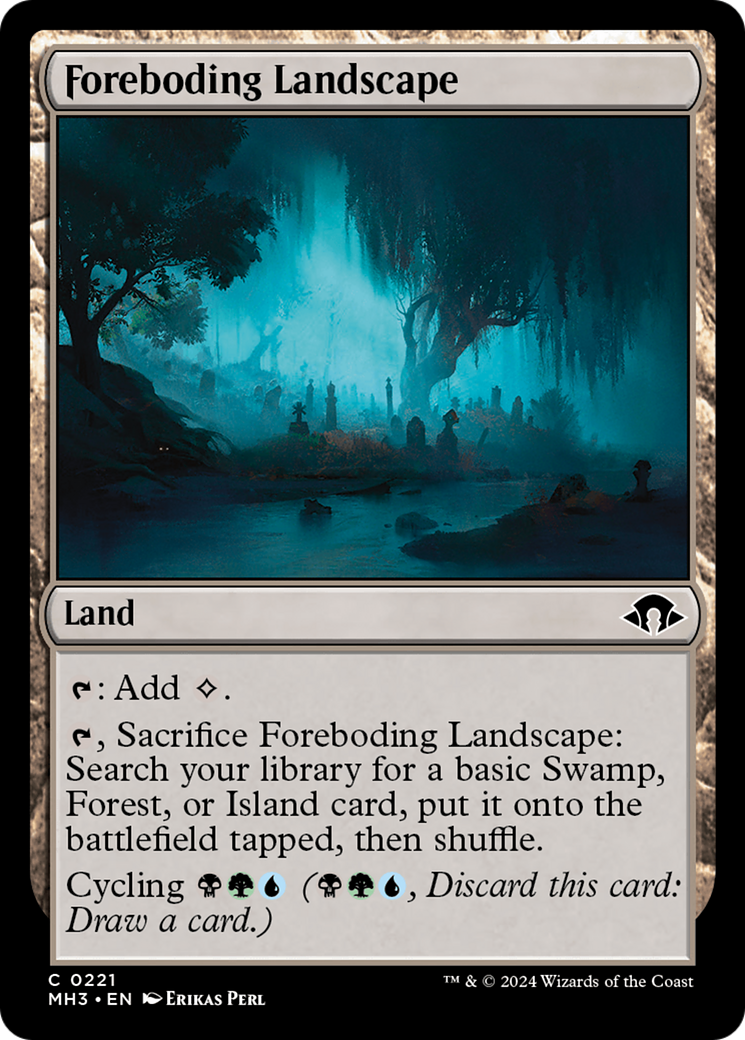 Foreboding Landscape [Modern Horizons 3] | Shuffle n Cut Hobbies & Games