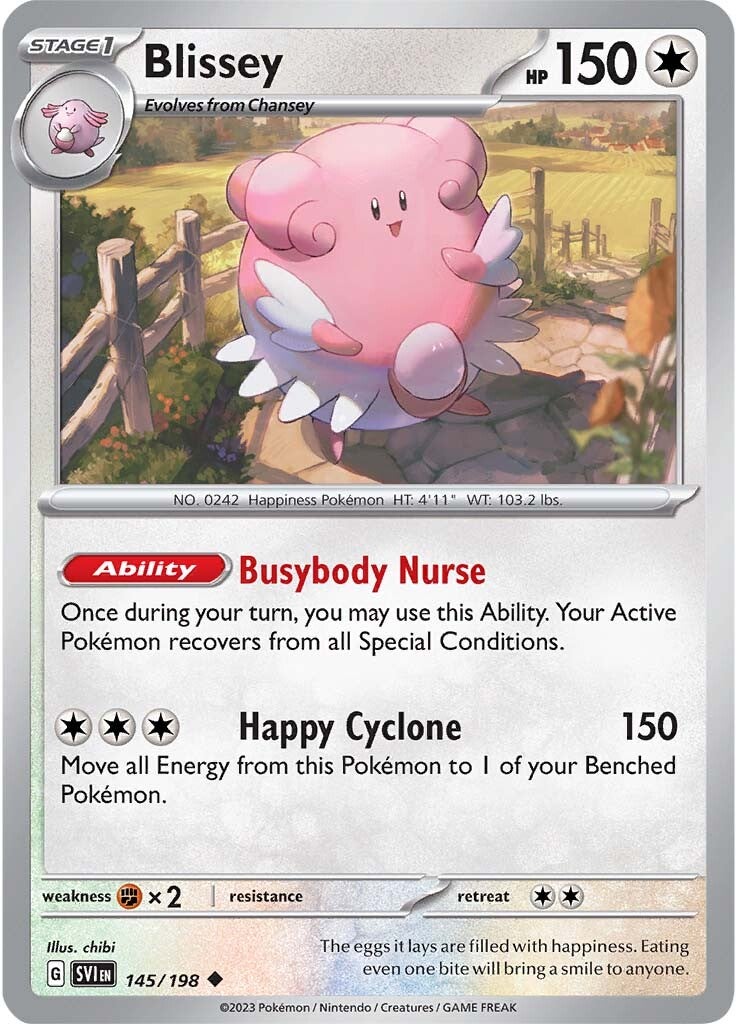 Blissey (145/198) [Scarlet & Violet: Base Set] | Shuffle n Cut Hobbies & Games