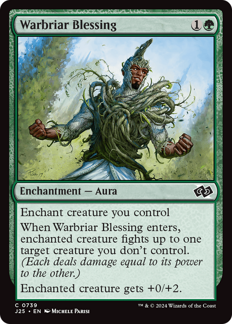 Warbriar Blessing [Foundations Jumpstart] | Shuffle n Cut Hobbies & Games