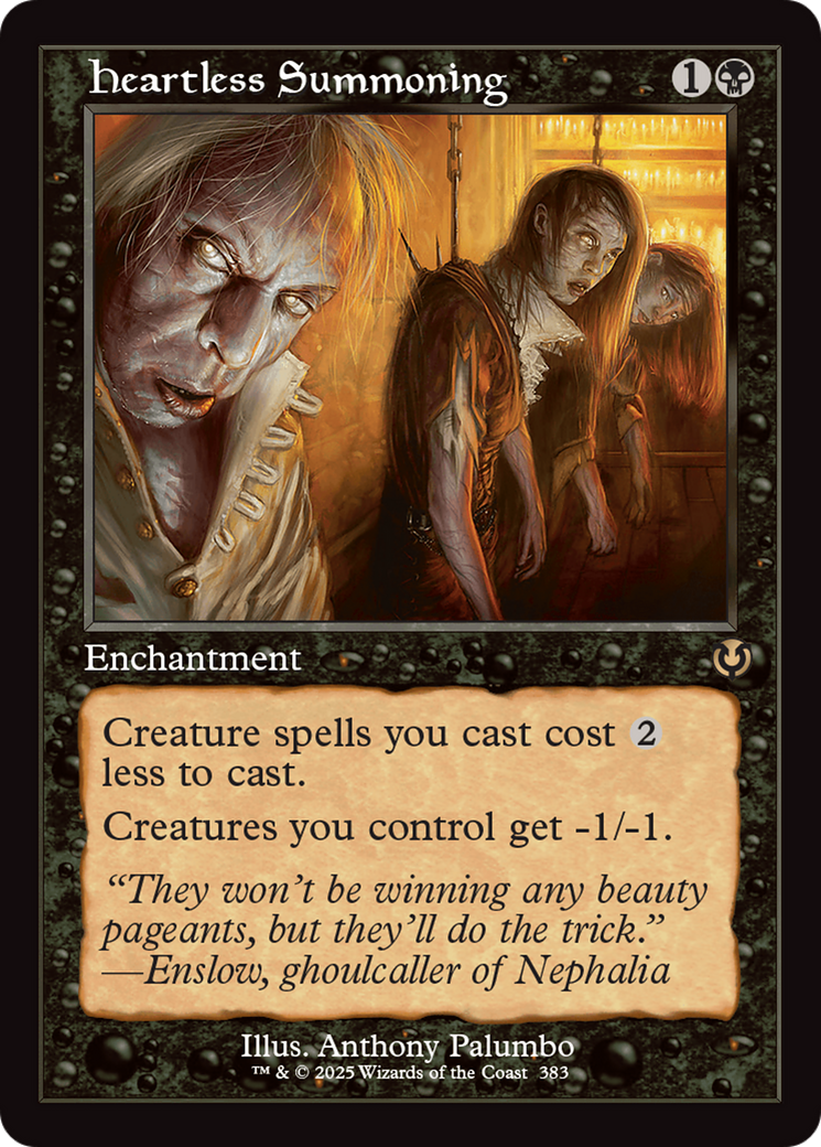 Heartless Summoning (Retro Frame) [Innistrad Remastered] | Shuffle n Cut Hobbies & Games