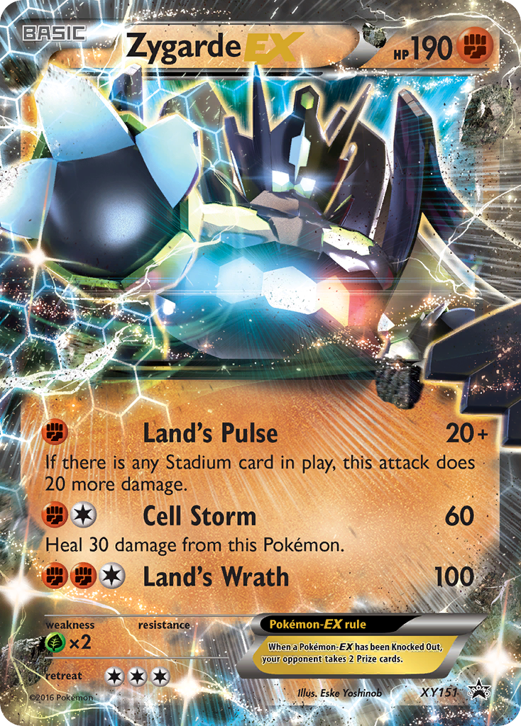 Zygarde EX (XY151) [XY: Black Star Promos] | Shuffle n Cut Hobbies & Games