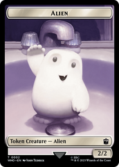 Alien // Cyberman Double-Sided Token [Doctor Who Tokens] | Shuffle n Cut Hobbies & Games