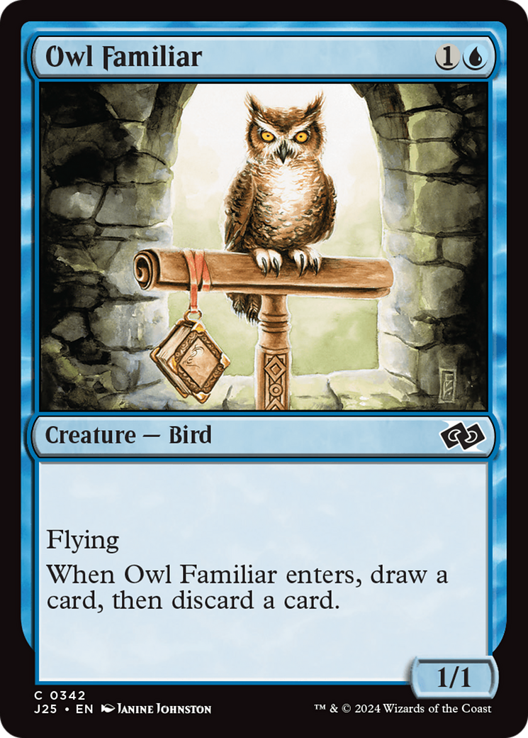 Owl Familiar [Foundations Jumpstart] | Shuffle n Cut Hobbies & Games