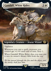 Gandalf, White Rider (Extended Art) [The Lord of the Rings: Tales of Middle-Earth] | Shuffle n Cut Hobbies & Games