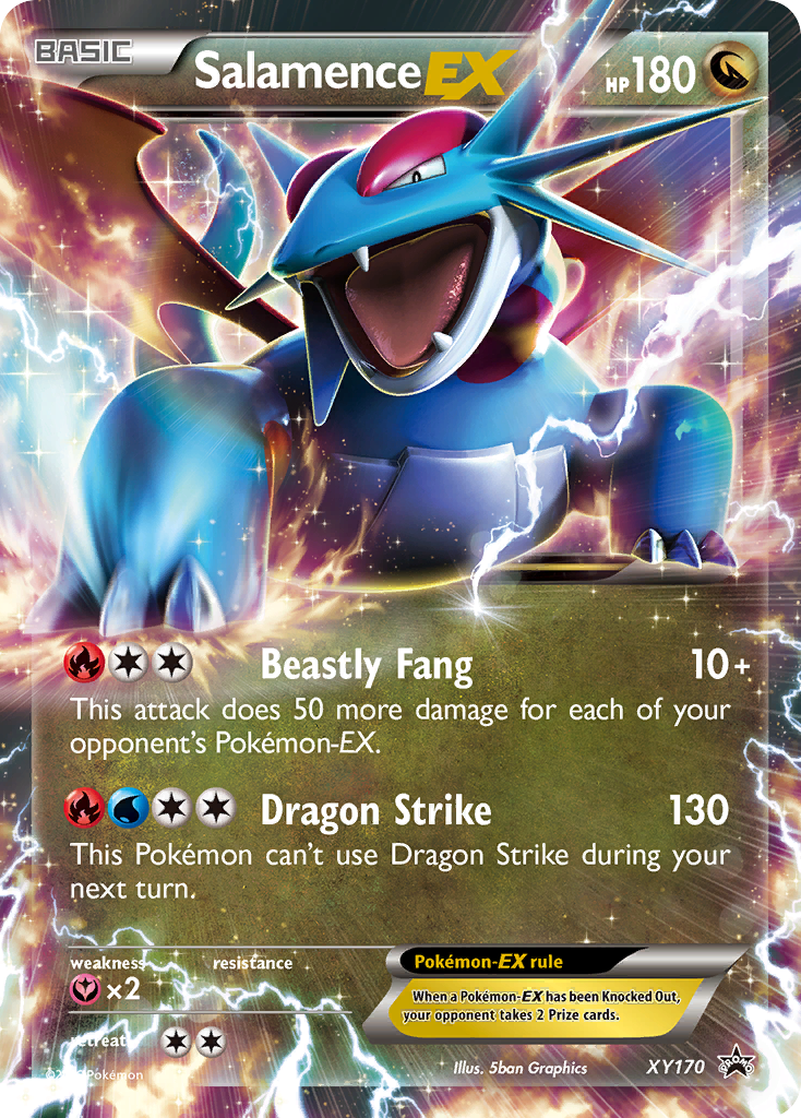 Salamence EX (XY170) [XY: Black Star Promos] | Shuffle n Cut Hobbies & Games