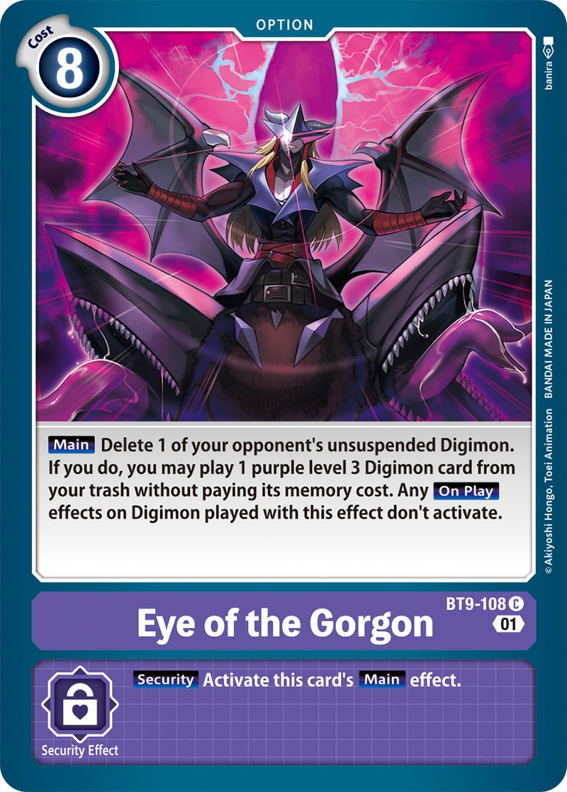 Eye of the Gorgon [BT9-108] [X Record] | Shuffle n Cut Hobbies & Games