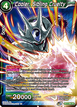 Cooler, Sibling Cruelty (BT17-068) [Ultimate Squad] | Shuffle n Cut Hobbies & Games