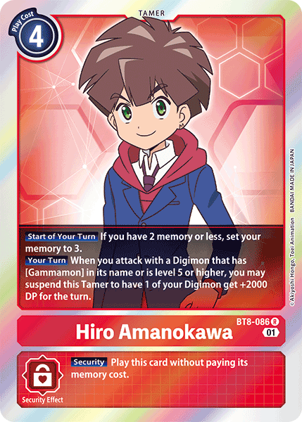 Hiro Amanokawa [BT8-086] [New Awakening] | Shuffle n Cut Hobbies & Games