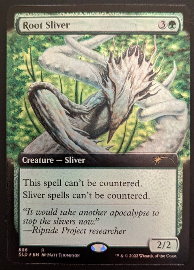 Root Sliver (Extended Art) [Secret Lair Drop Promos] | Shuffle n Cut Hobbies & Games